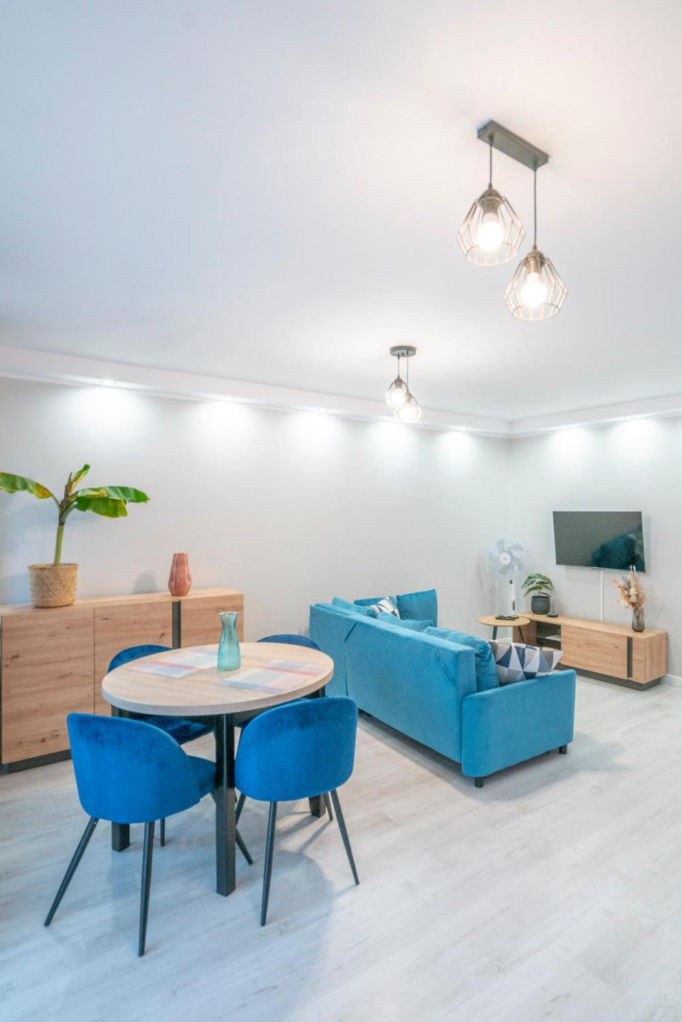 Stylowy Apartament Blue Self Check In 24H Wrocław Buitenkant foto