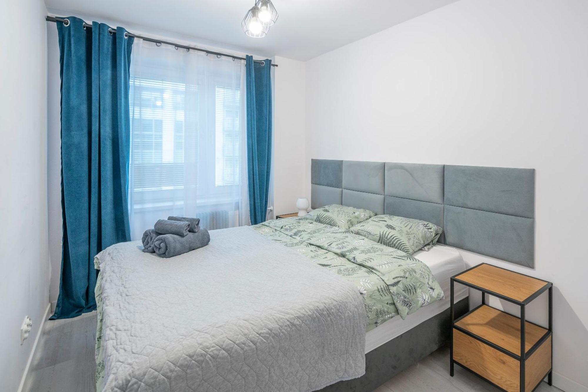 Stylowy Apartament Blue Self Check In 24H Wrocław Buitenkant foto